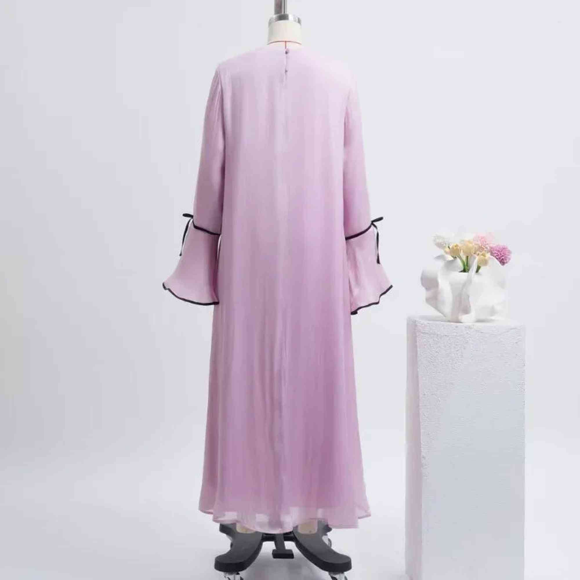 ZAHRABEST NOOR ABAYA COLLECTION ROSE SHADOW