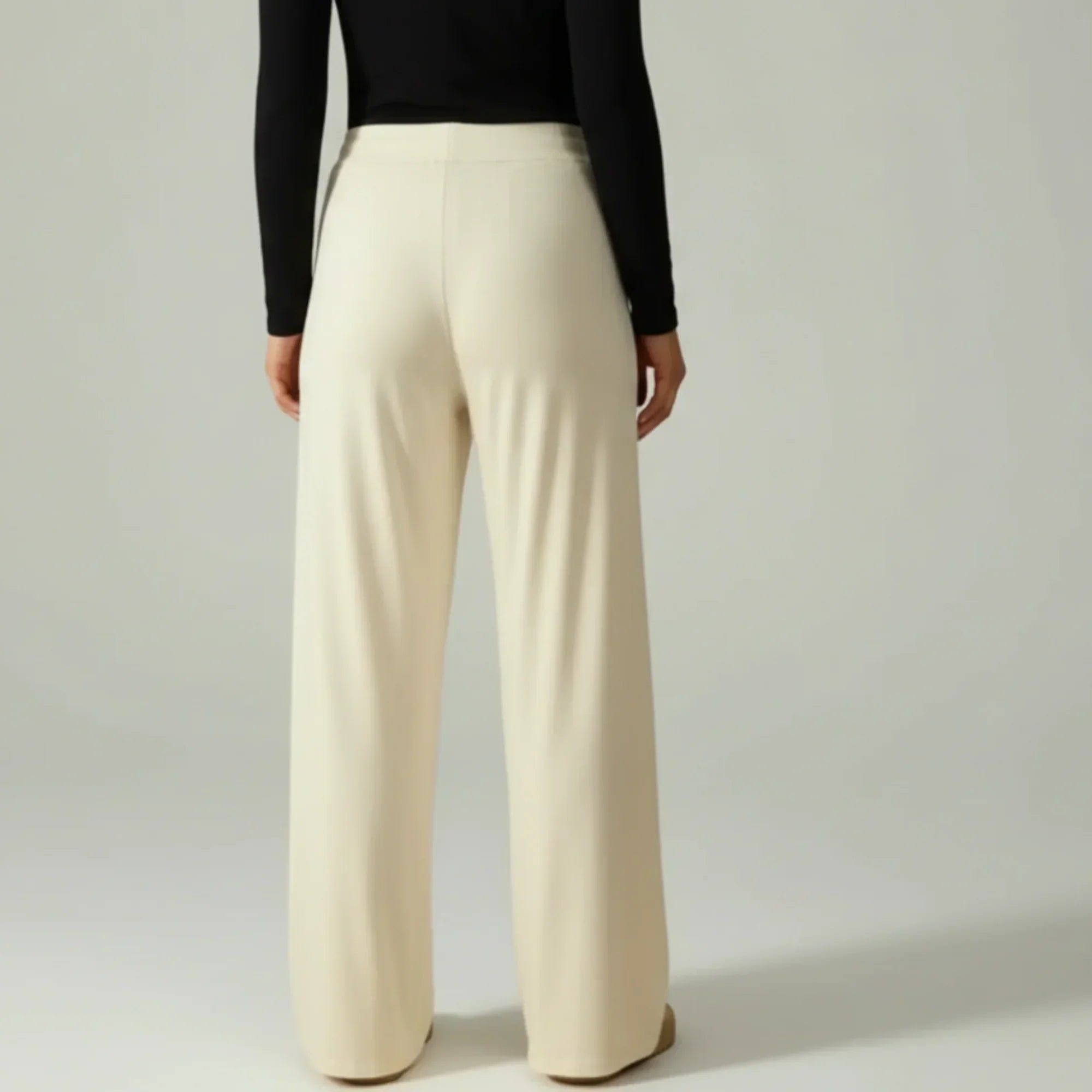 Mira AirFlex Ultra Wide Leg Pant - Cloud - ZAHRA'S BEST
