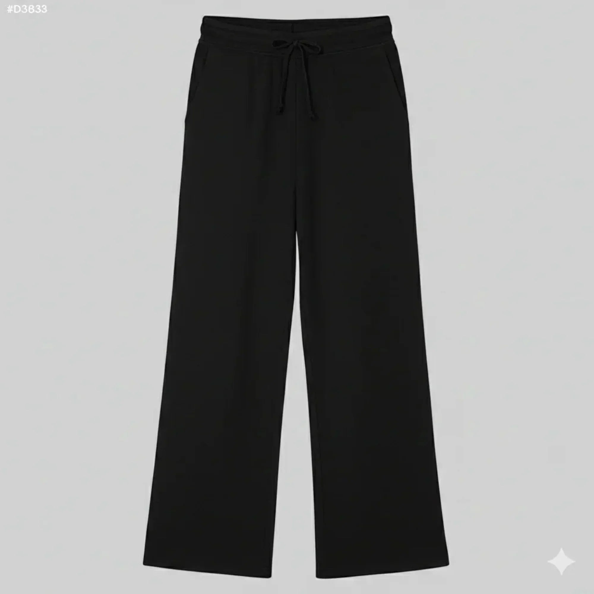 Mira AirFlex Ultra Wide Leg Pant - Onyx - ZAHRA'S BEST