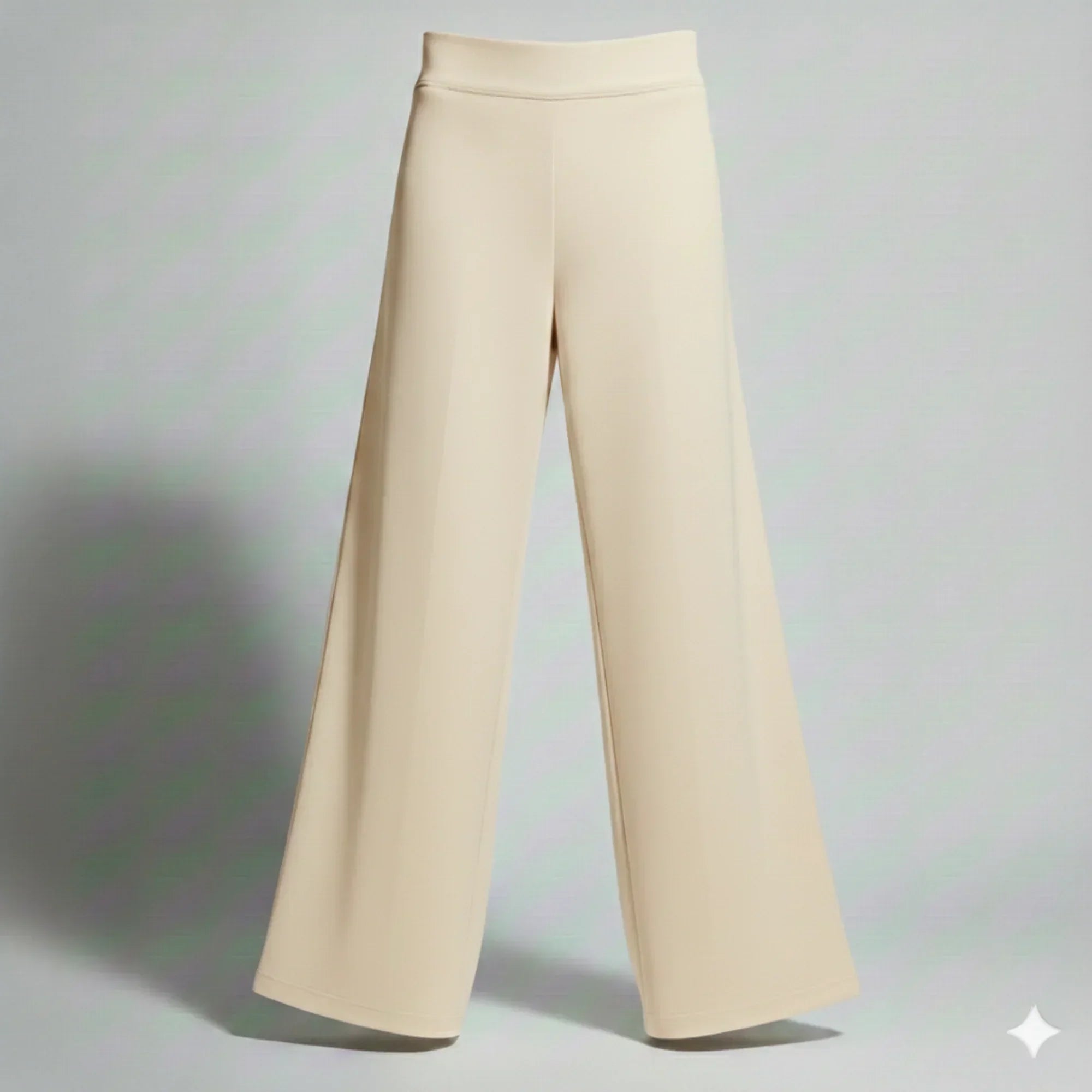 Mira AirFlex Ultra Wide Leg Pant - Cloud - ZAHRA'S BEST