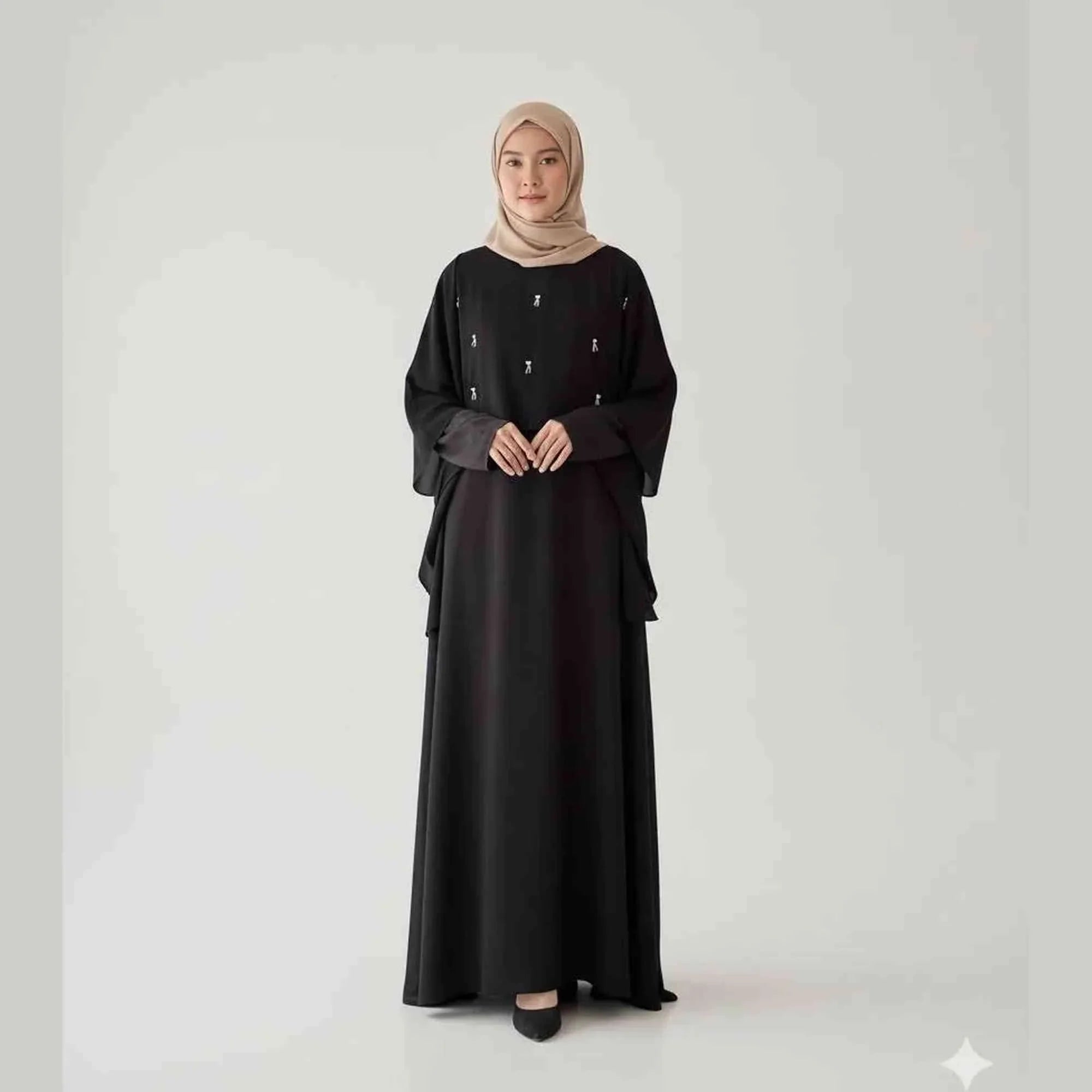 Jamela Abaya Onyx — Classic Cut - ZAHRA'S BEST