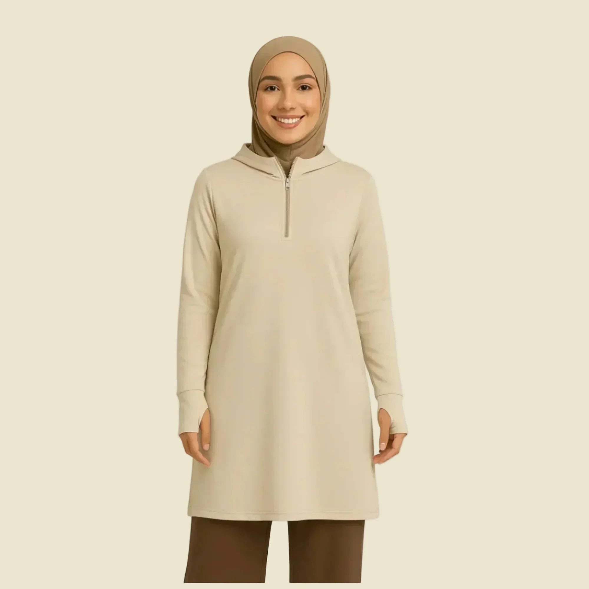 Mira AirFlex Top - Sand Veil - ZAHRA'S BEST