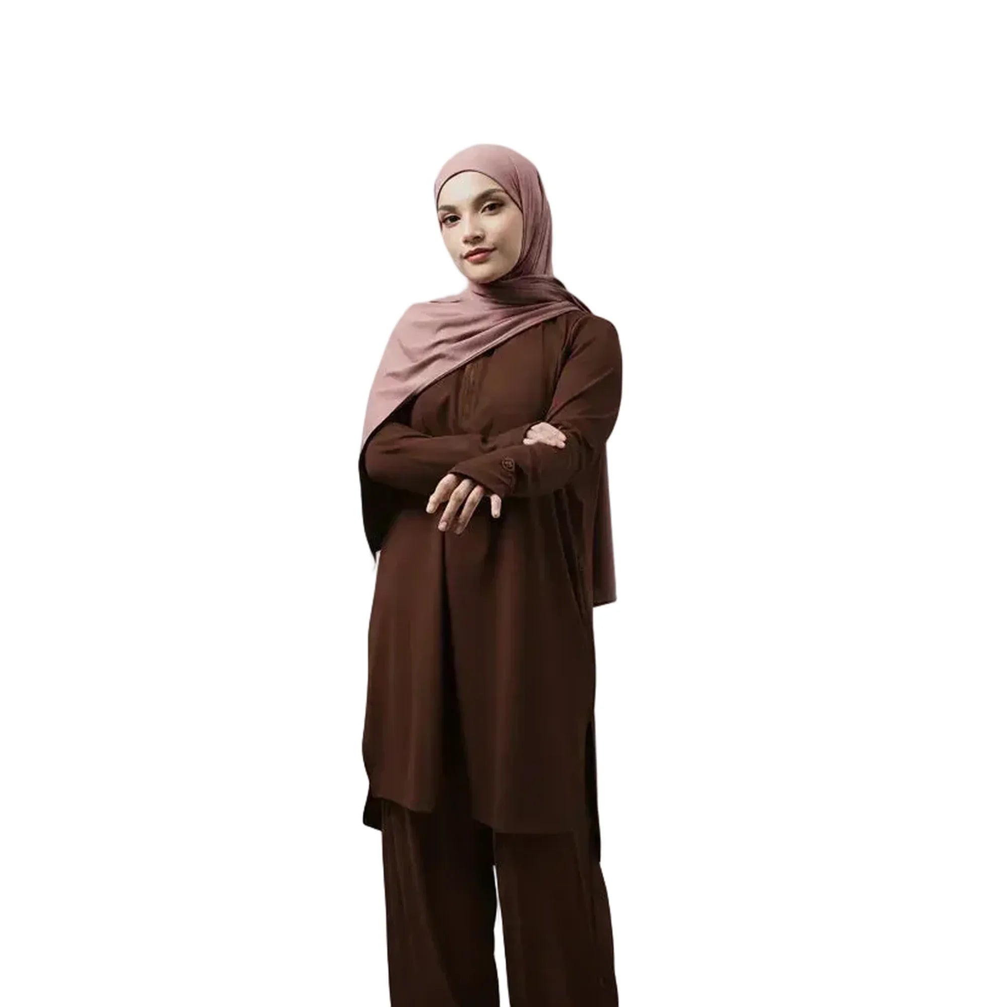 Mira AirFlex Top - Cocoa - ZAHRA'S BEST