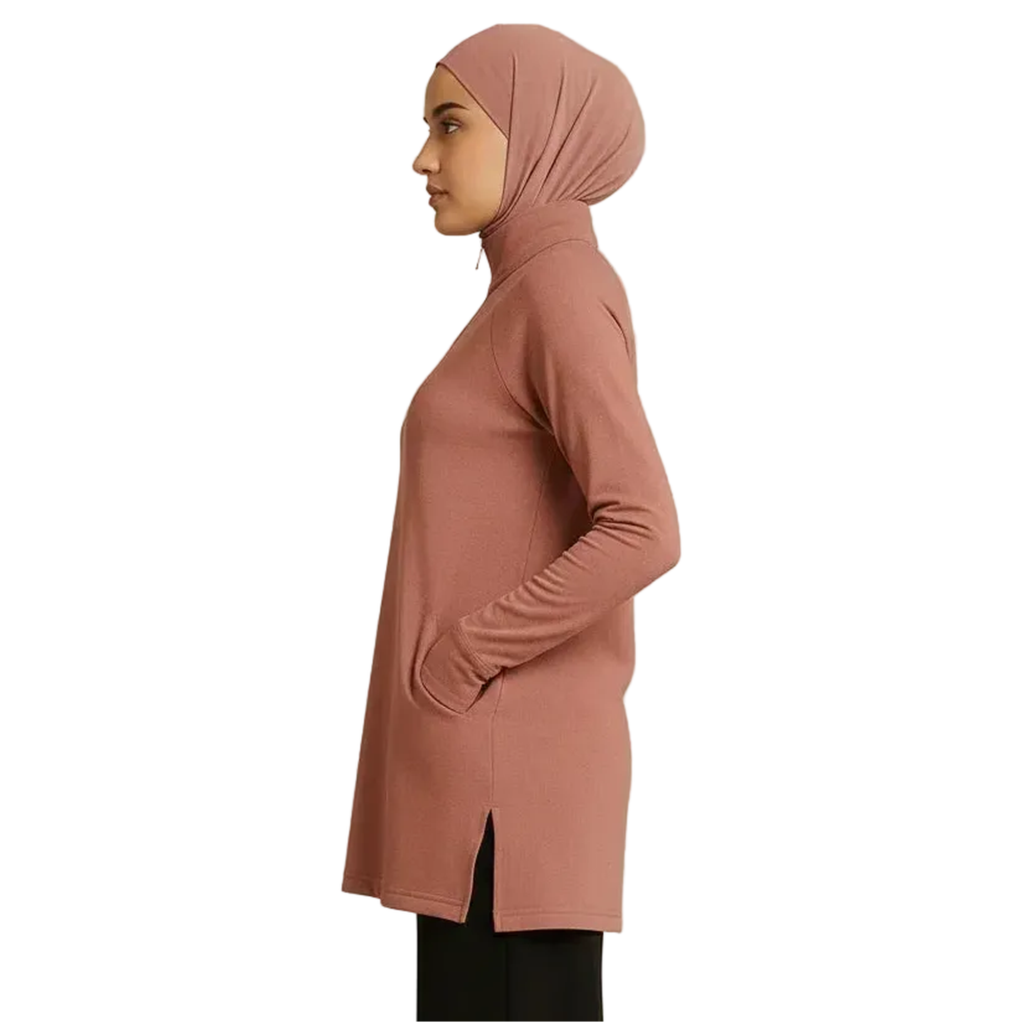 LIMITED EDITION Mira AirFlex Core 2.0 Performance top - Raglan Desert Rose - ZAHRA'S BEST