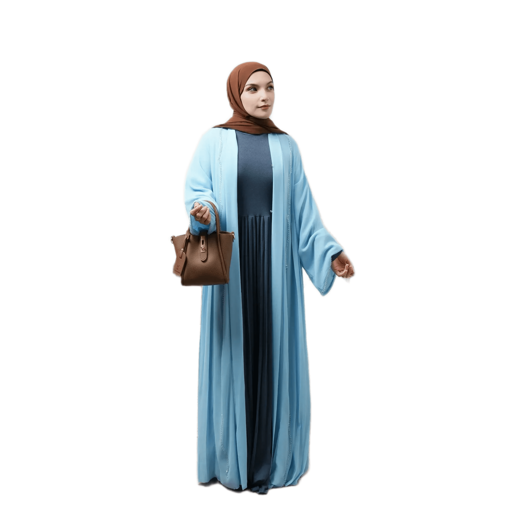 Ruqayya Side Pleated - ZAHRA'S BEST