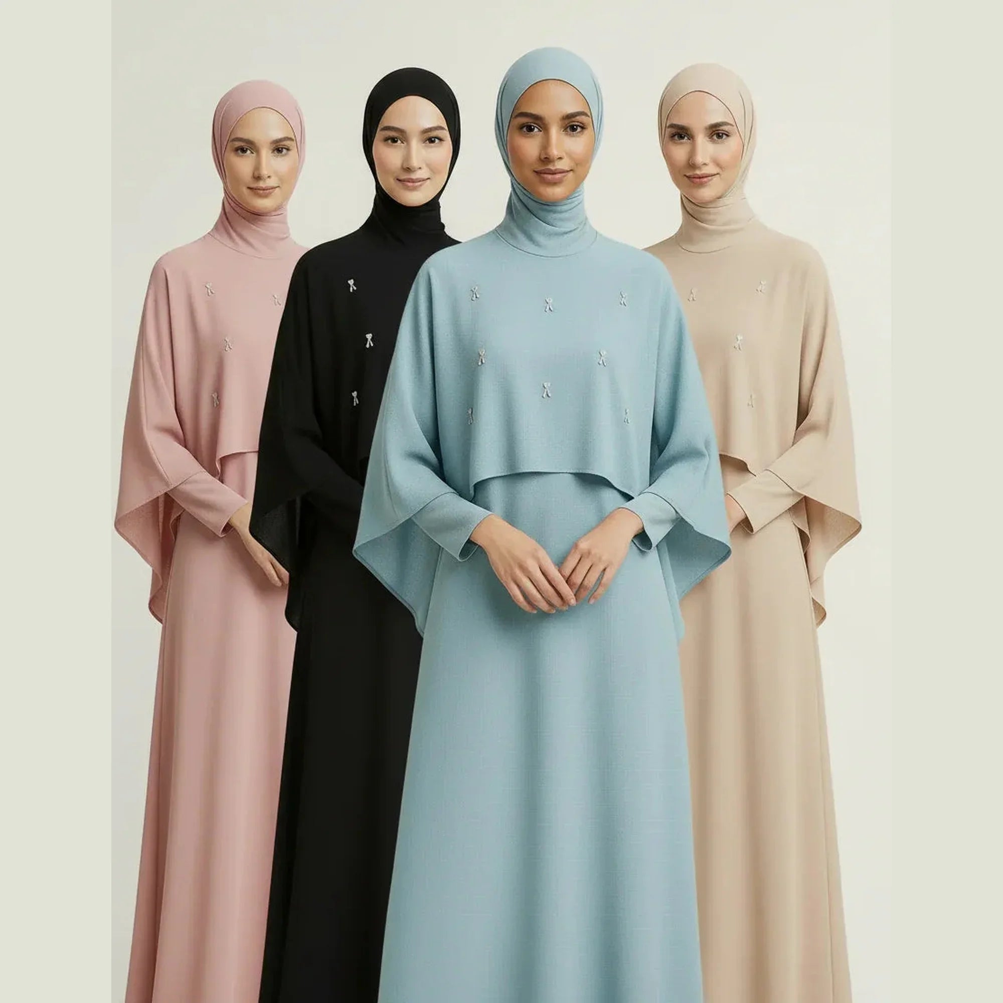 Jamela Abaya — Classic Cut | Sky Dream - ZAHRA'S BEST