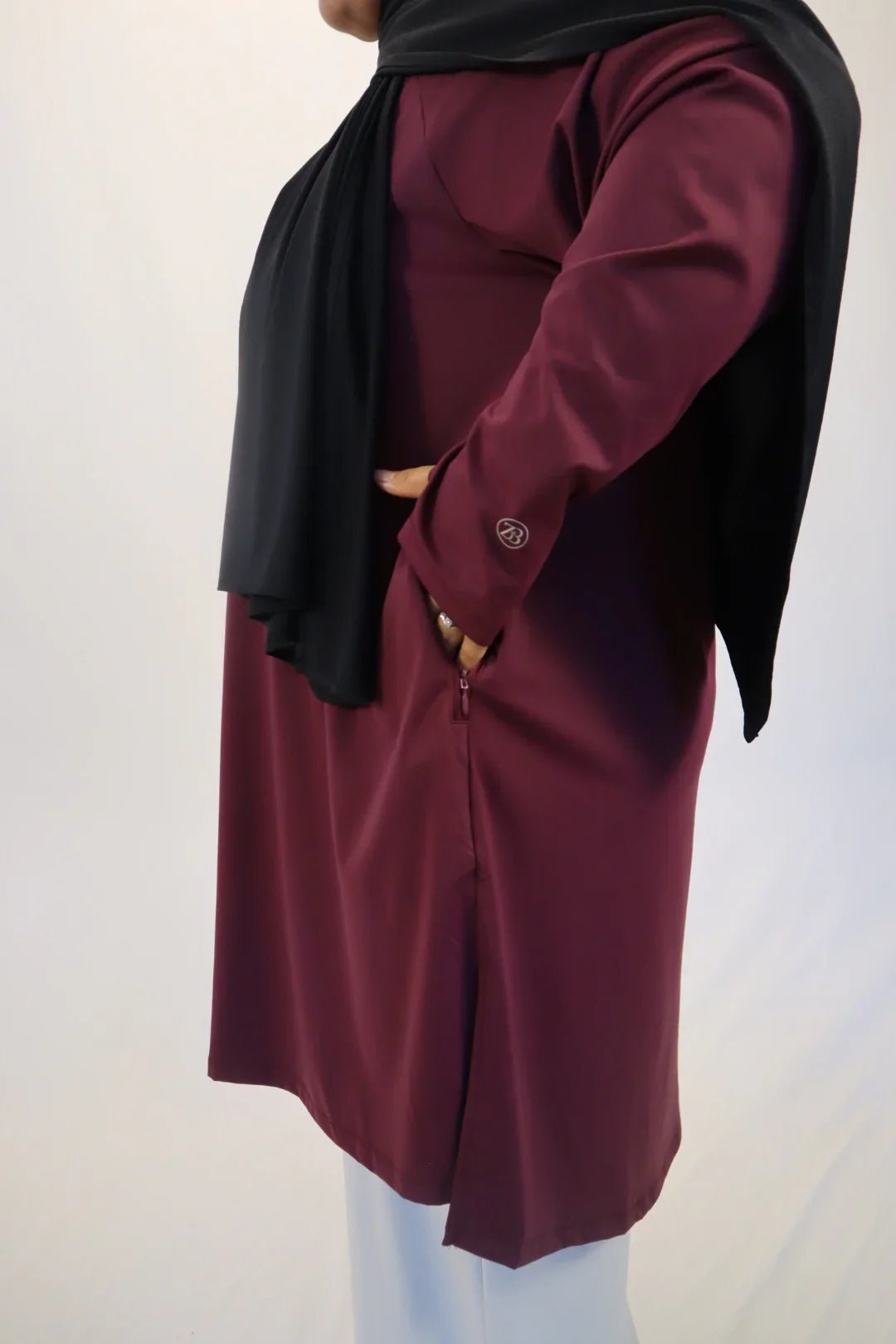 Limited Edition Mira AirFlex Raglan Top - Mulberry - ZAHRA'S BEST
