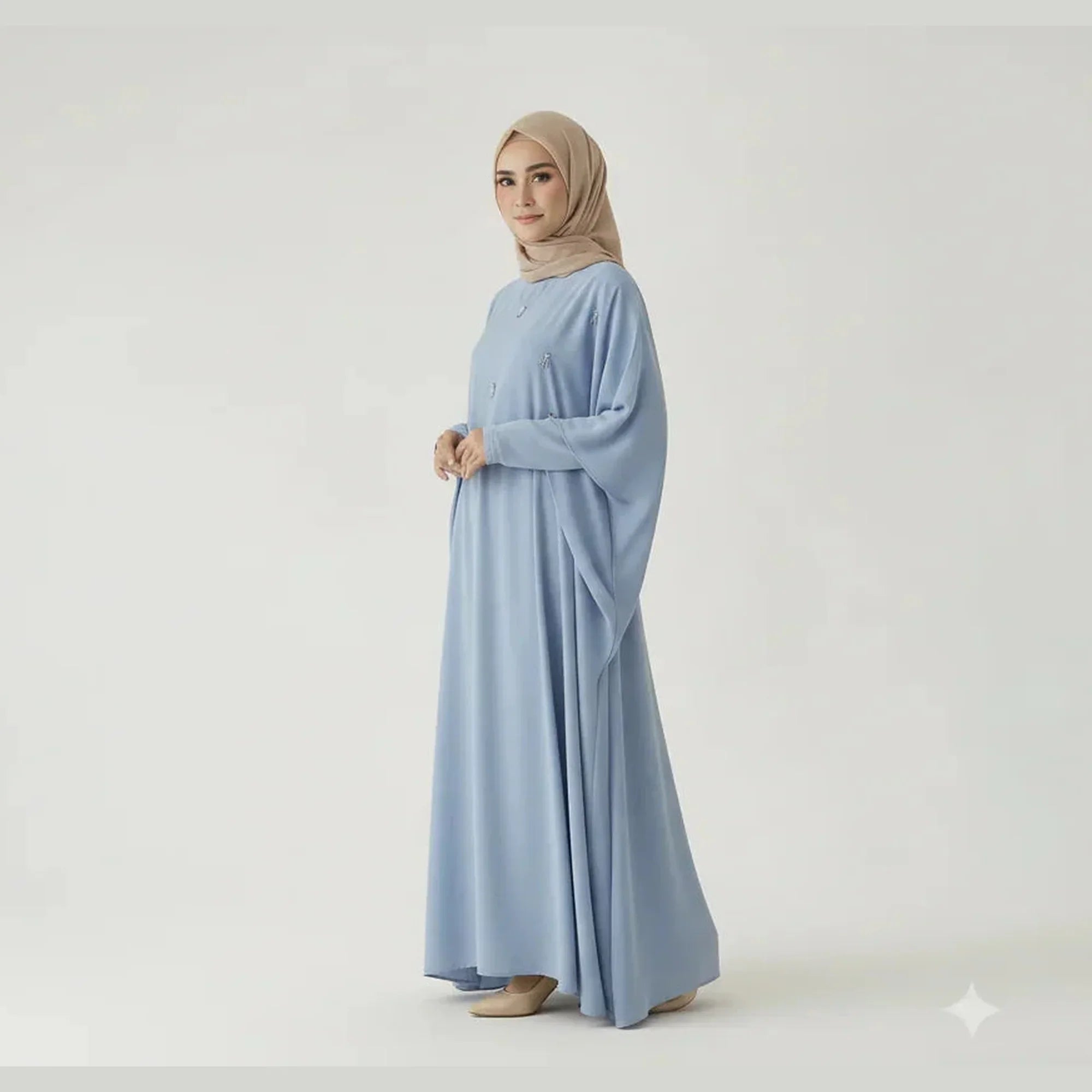 Jamela Abaya — Classic Cut | Sky Dream - ZAHRA'S BEST