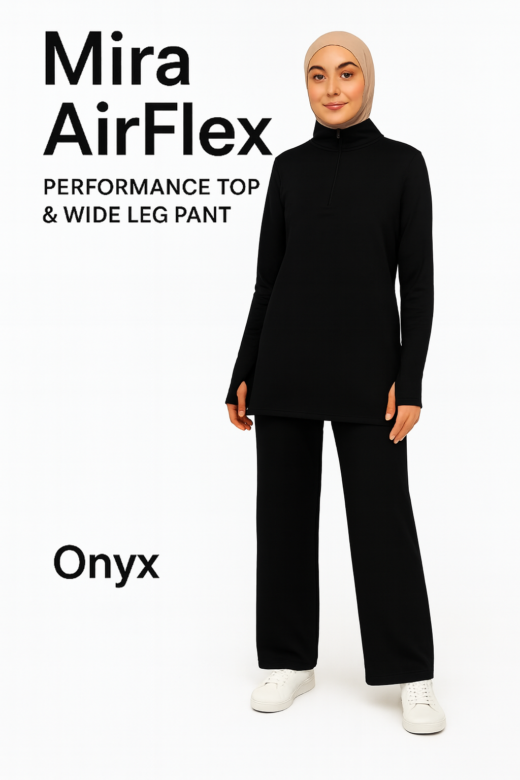 MIRA AirFlex Performance Top – Onyx (Black)