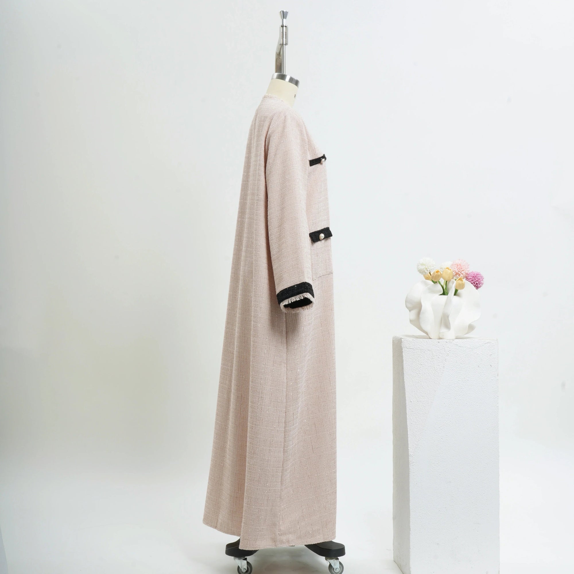 ZahrasBest Layla Abaya Crème Brûlée