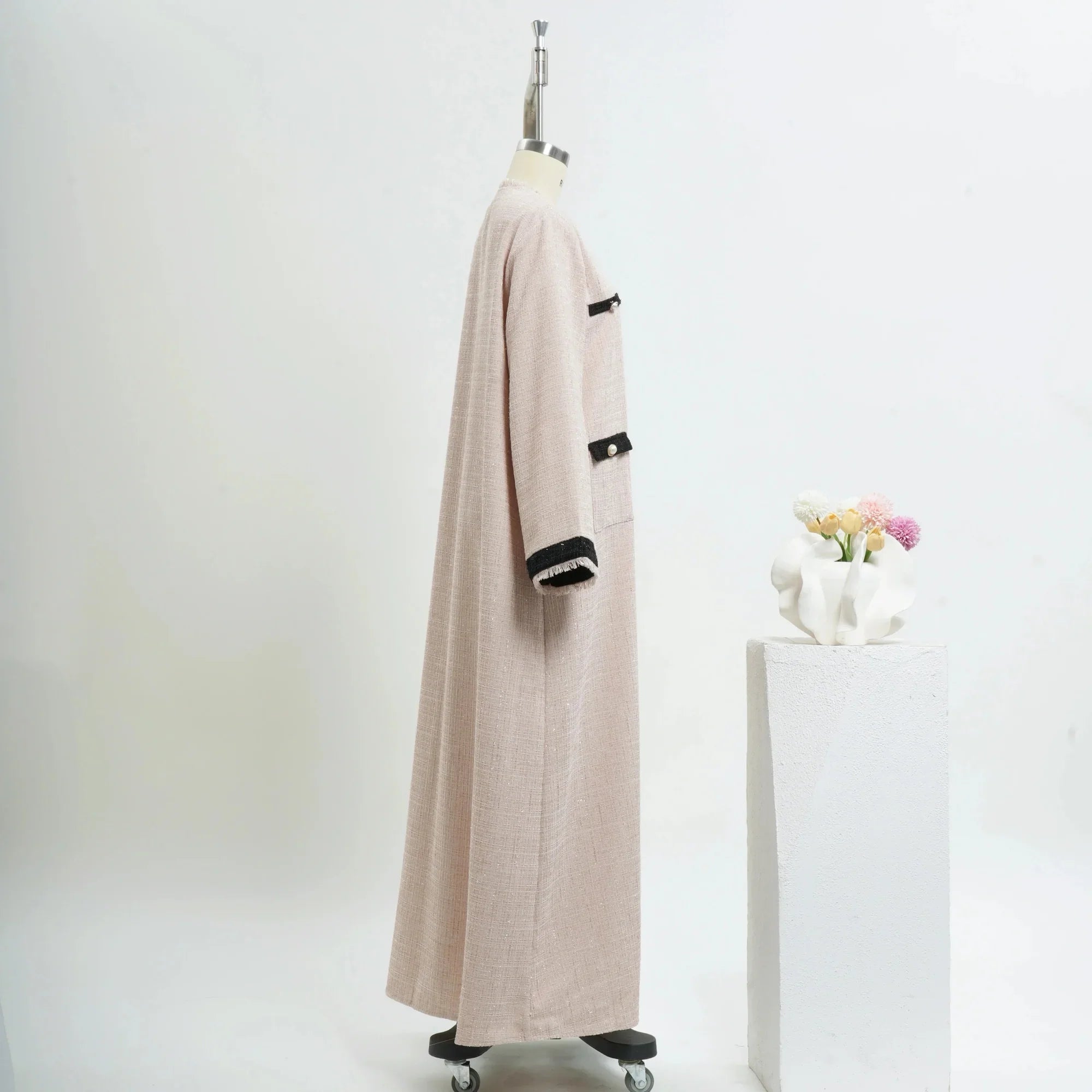 Layla Abaya Crème Brûlée - ZAHRA'S BEST