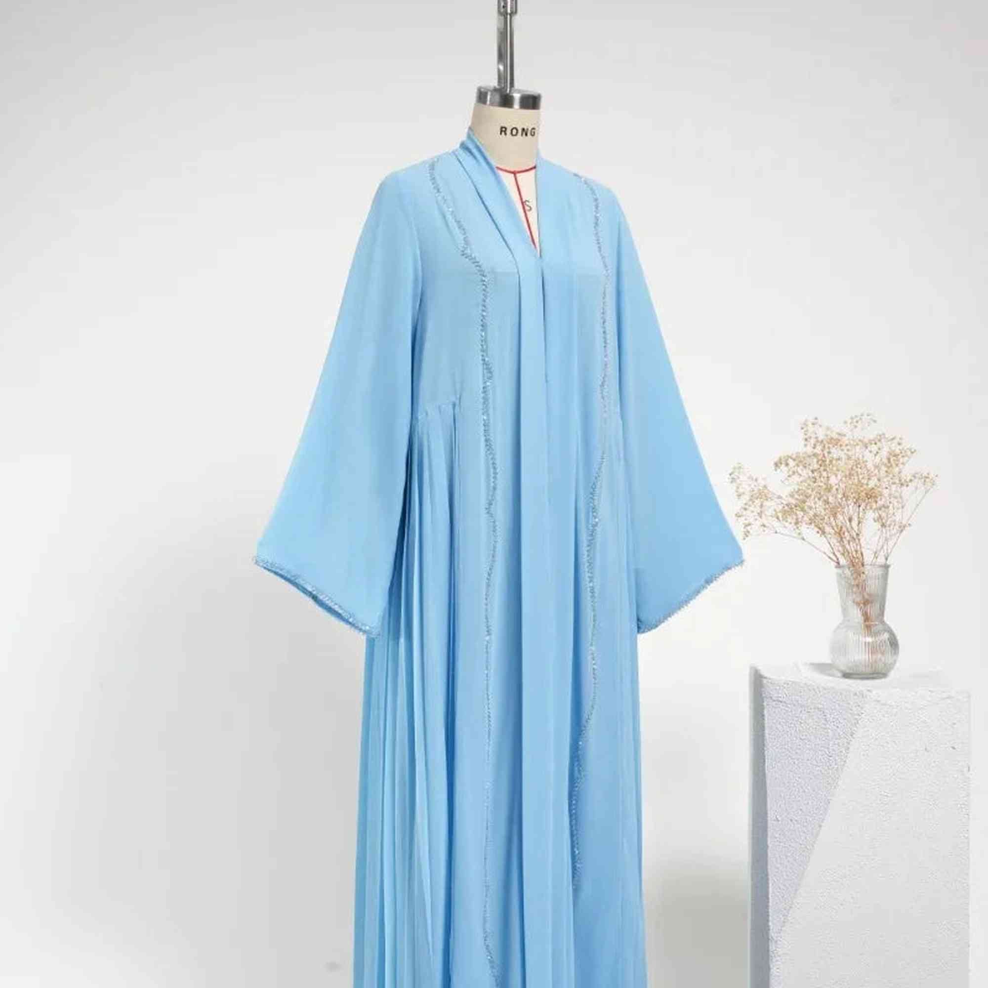 ZAHRAS BEST RUQAYYA SIDE PLEATED 2PC SET.