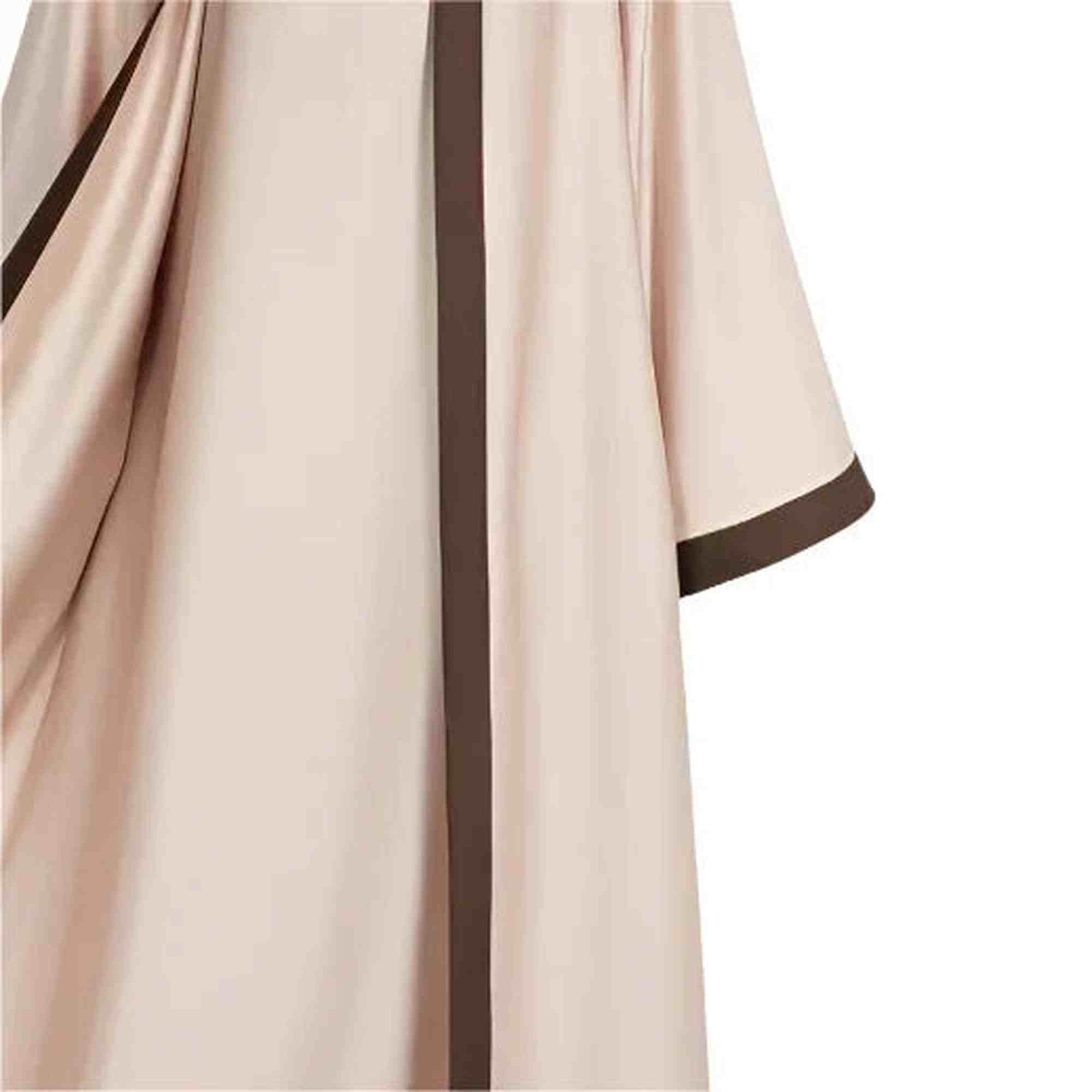 1 PIECE FAUX KHAMIS/ COLOR BLOCKED TRIM