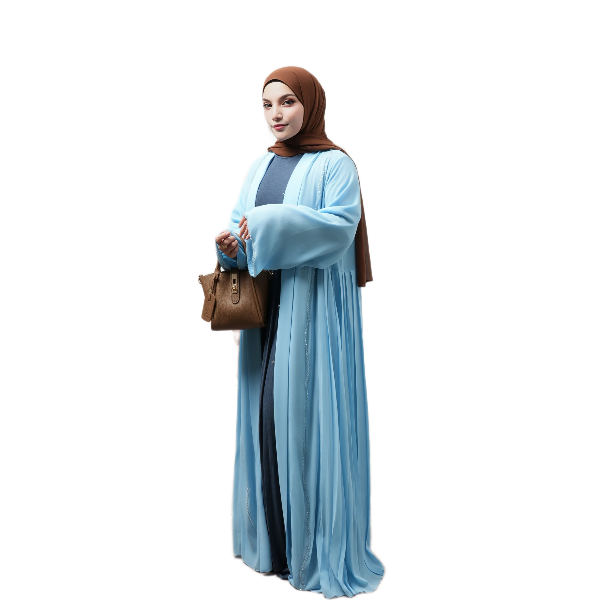 ZAHRAS BEST RUQAYYA SIDE PLEATED 2PC SET.