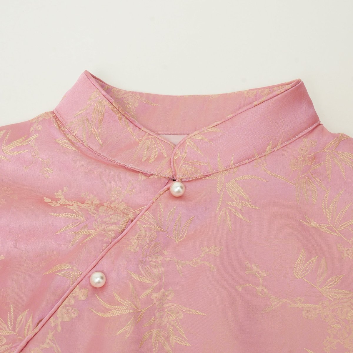 Ilham Shafaq — Rose Pink Jacquard Abaya - ZAHRA'S BEST