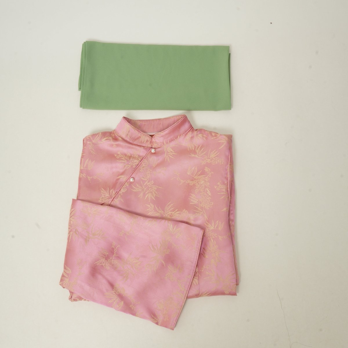 Ilham Shafaq — Rose Pink Jacquard Abaya - ZAHRA'S BEST