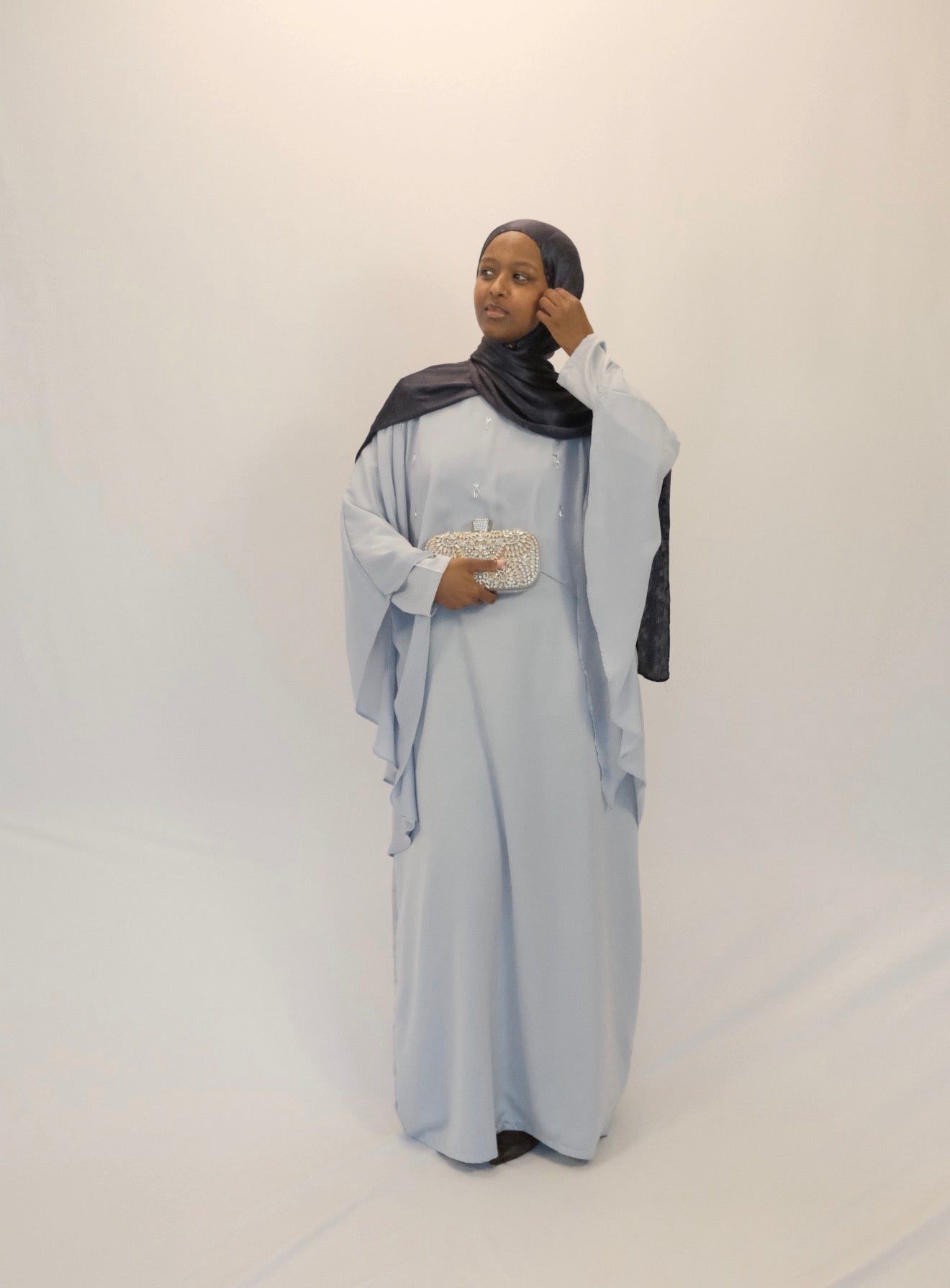 Jamela Abaya — Classic Cut | Sky Dream - ZAHRA'S BEST