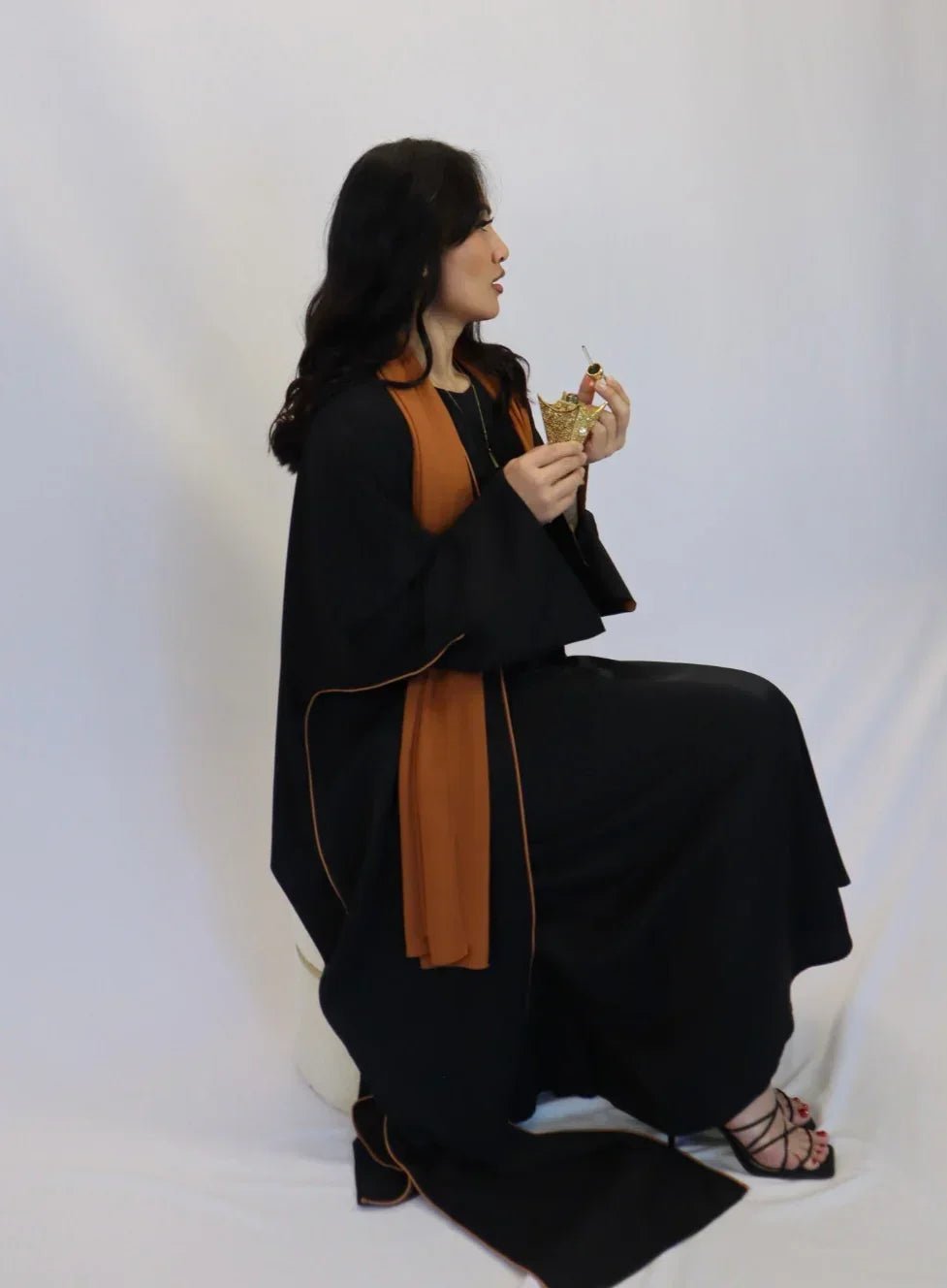ZahrasBest Dubai Alia Abaya Desert Sahara - ZAHRA'S BEST