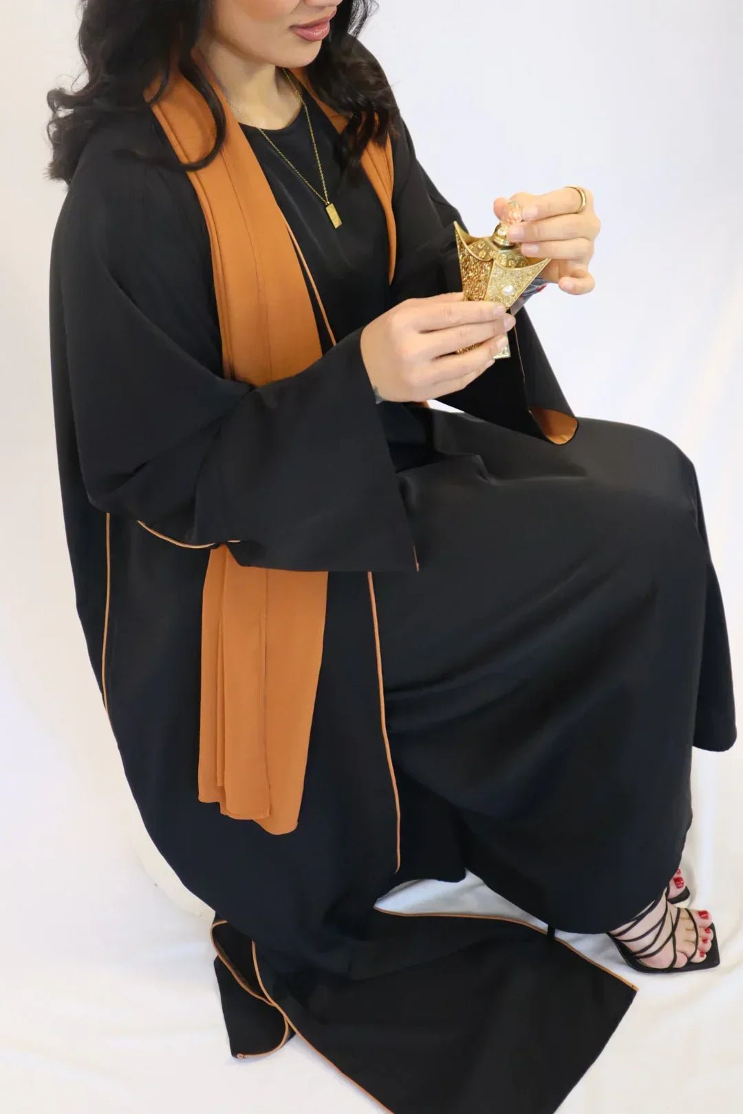 ZahrasBest Dubai Alia Abaya Desert Sahara - ZAHRA'S BEST