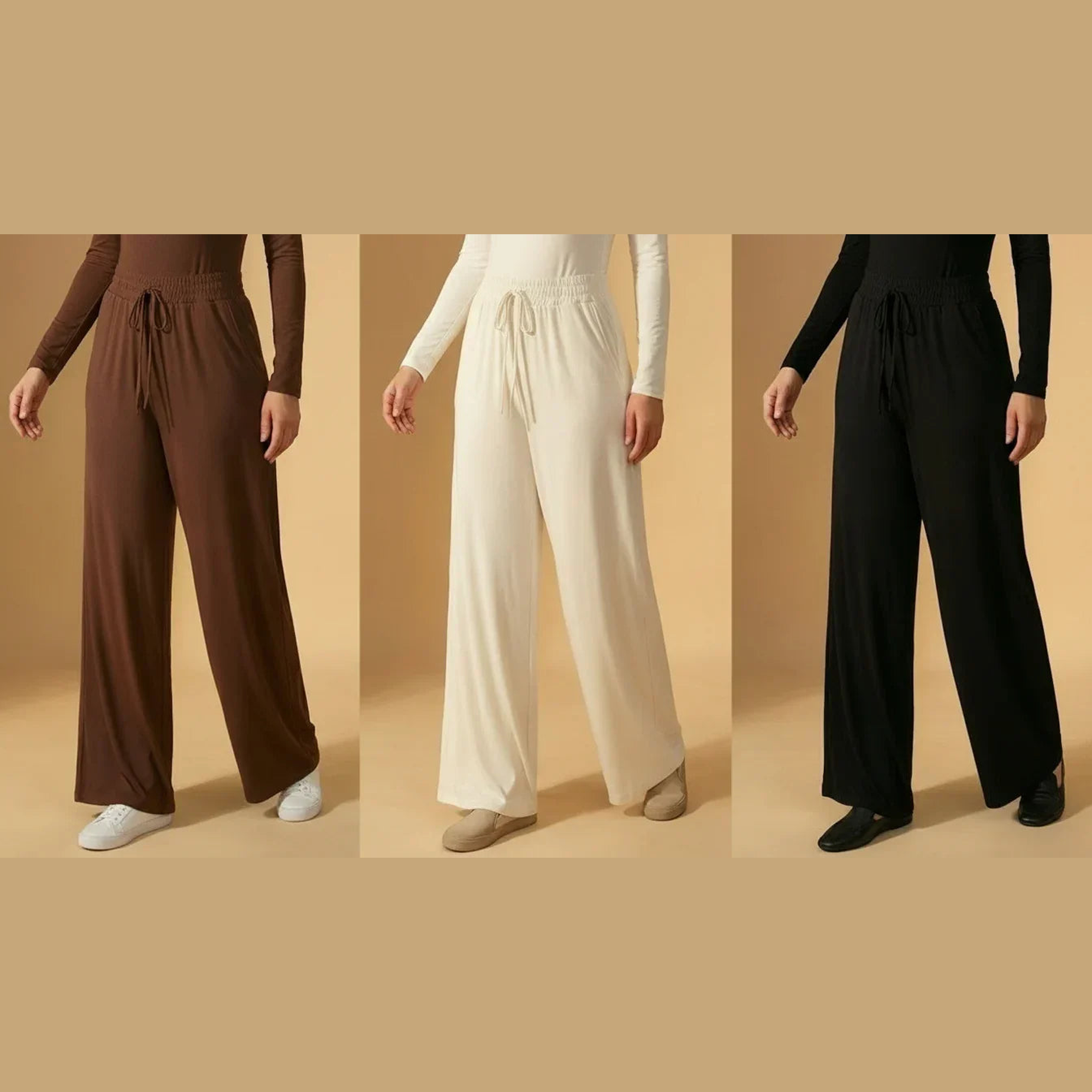 ZAHRAS BEST MIRA AIRFLEX WIDE LEG PANT CLOUD