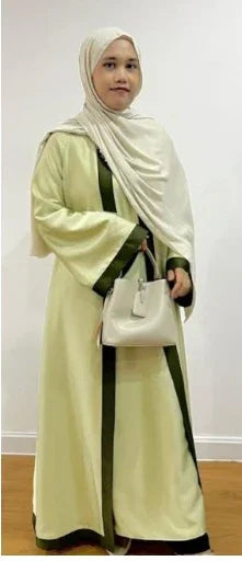 AL-ZAHRA 2 pc.        DESERT SAGE/OLIVE MIST