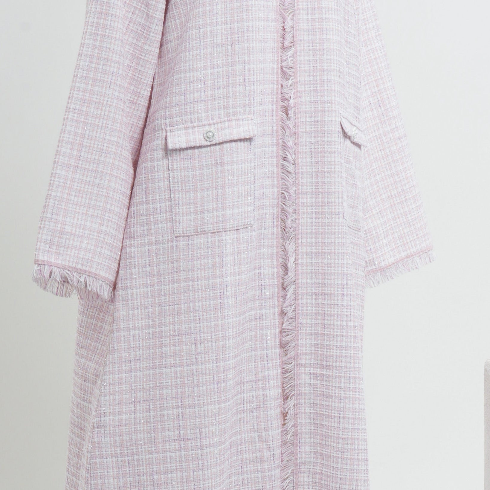 ZahrasBest Layla Abaya — 2-Piece Set | Crème Brûlée