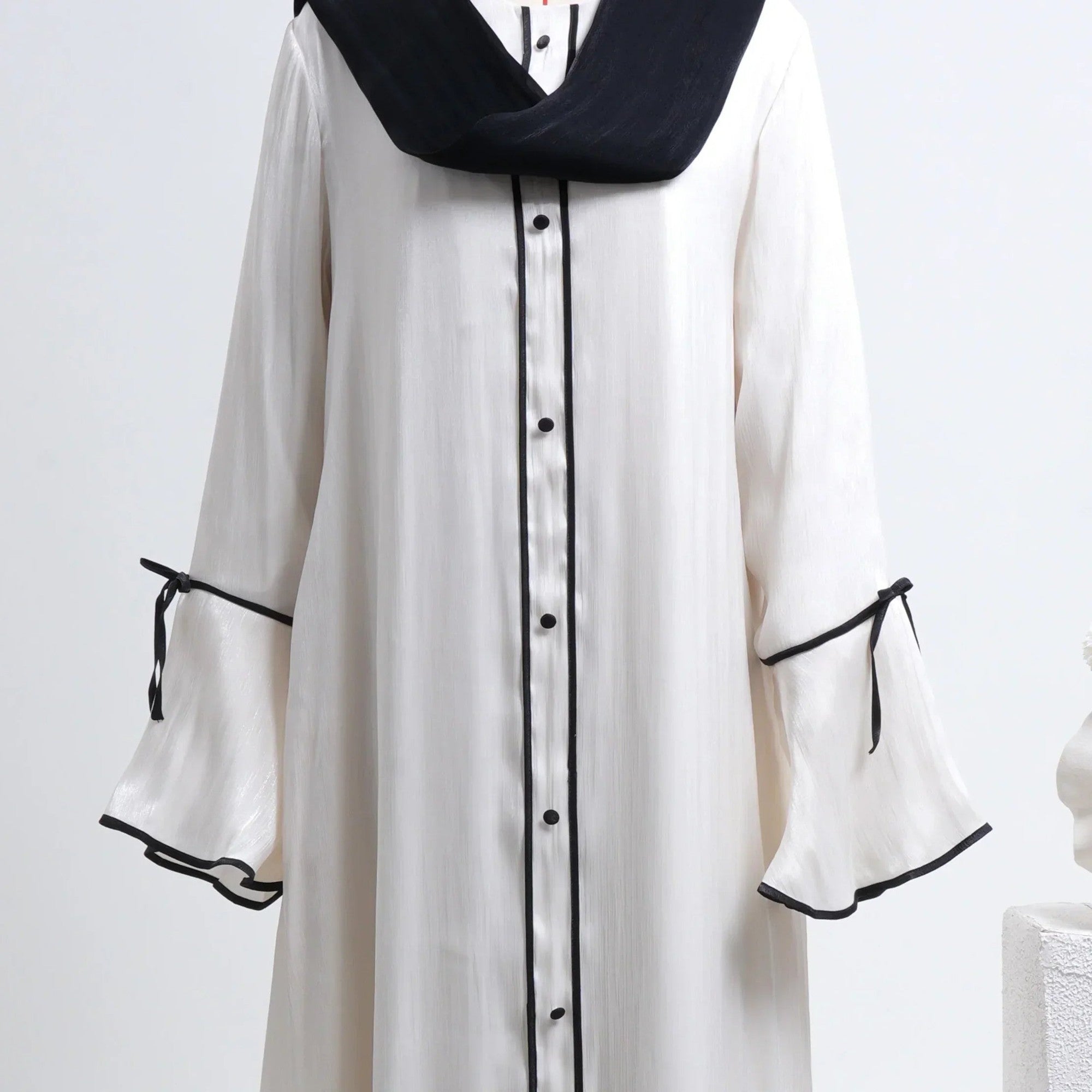 ZAHRAS BEST NOOR Abaya   Collection Pearl Shadow