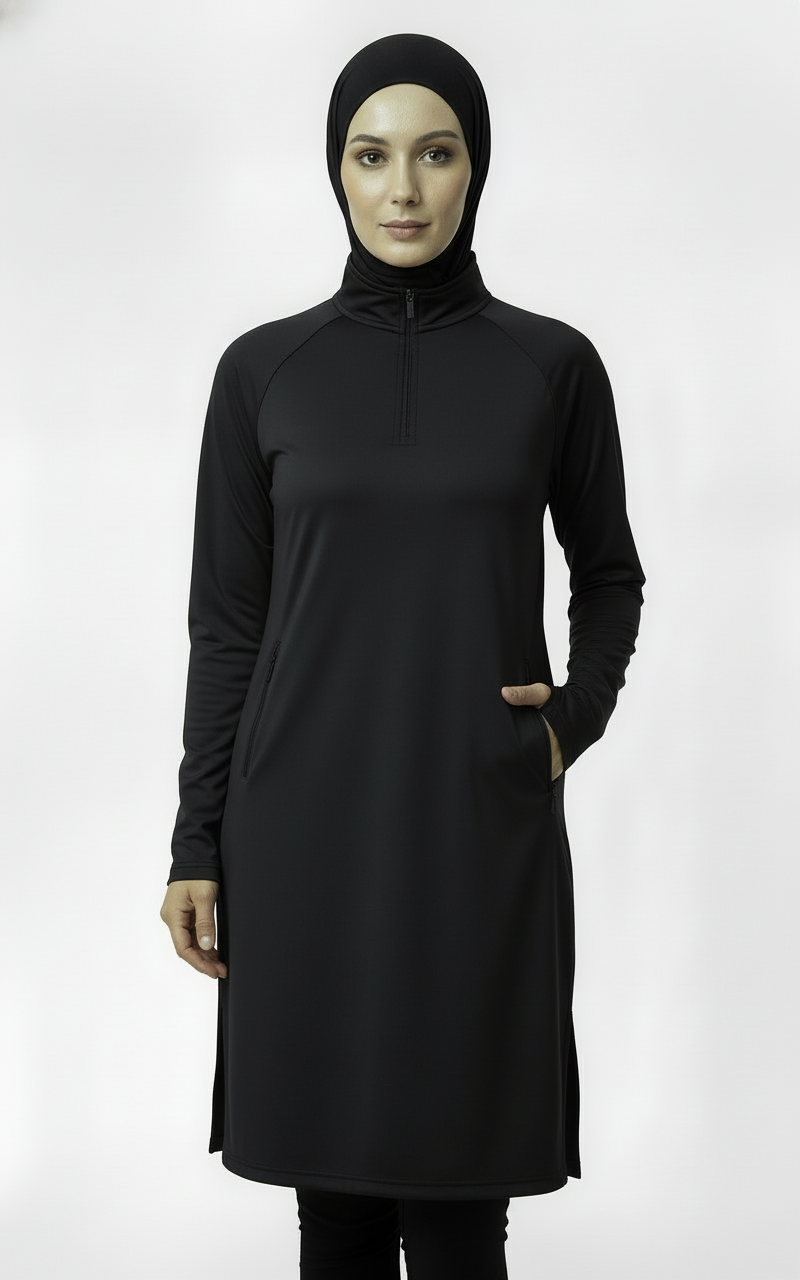 ZAHRAS BEST  MIRA AIRFLEX Performance SETS (Top & Wide Leg Pant)- Color:  Onyx (Black)